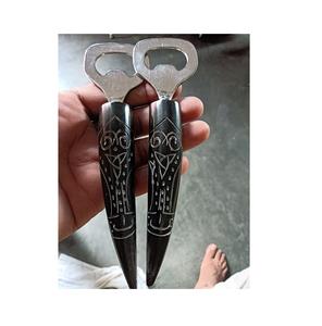 Ensemble de 2 décapsuleurs au design antique fait à la main en corne de buffle avec une qualité extra premium à un coût très abordable - Product Image 3