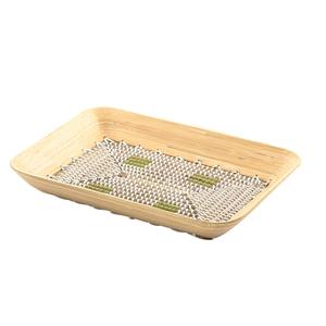 Plateau de service en métal de forme personnalisée finition antique noire pour hôtels restaurants maison cuisine et événements pour servir des aliments - Product Image 2