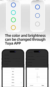 Uemon chúng tôi tiêu chuẩn thông minh màn hình hiển thị ánh sáng cảm ứng Bảng điều chỉnh chuyển đổi tự động hóa nhà với Điều khiển bằng giọng nói Wi-Fi cho khách sạn nhà để xe - Product Image 4