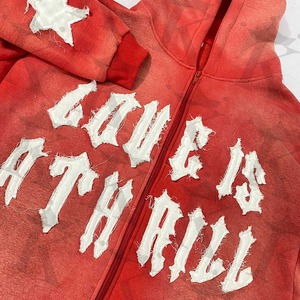 Fabricante disponible a precio razonable Diseño Popular su propio estilo Mejor material Bordado Cremallera Sudadera con capucha para hombres - Product Image 4