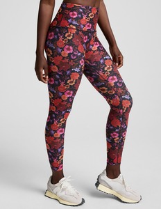 Leggings imprimés floraux colorés taille haute 92% polyester 8% Spandex 230gsm - Product Image 3