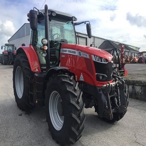 รถแทรกเตอร์สำหรับงานหนัก รุ่น Massey Ferguson 7718 ขับเคลื่อน 4 ล้อ 120 แรงม้า ระบบเกียร์ สำหรับใช้งานในฟาร์ม สีแดง ให้ผลผลิตสูง - Product Image 1