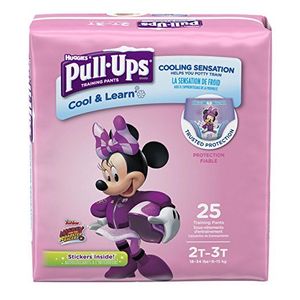 Huggies ผ้าอ้อมแบบดึงขึ้นสำหรับเด็ก, กางเกงฝึกขับถ่ายเปิดง่าย3T-4T ดึงอัพเวลากลางคืนสำหรับเด็กวัยหัดเดิน60 CT