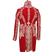 Grand manteau à queue noir français du XIXe siècle, broderie dorée, pour général de brigade impériale, Royal