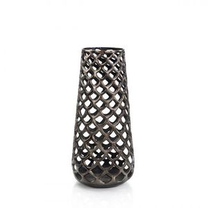 The Metal Wave Art Deco Black Iron Eco-Friendly Anti-Slip Base Home and Office Decorative Table Top <b>Vase</b> - Product Image 5