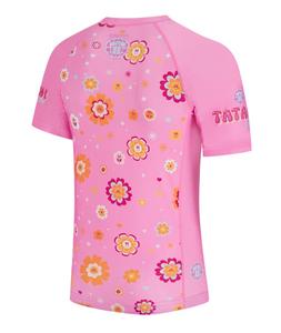 Camiseta de Manga Corta Transpirable con Protección Solar UPF50+ y Diseño Floral, Ecológica - Product Image 4