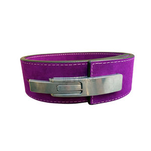 Ceinture d'haltérophilie en cuir EVA de 10mm avec logo personnalisé pour hommes et femmes Ceinture d'haltérophilie de 13mm avec boucle à levier - Product Image 1