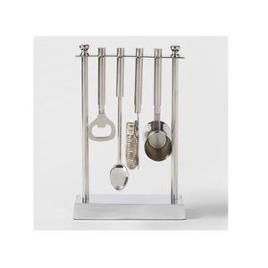 Ensemble d'outils de bar en acier inoxydable avec support en marbre Outils de bar au design unique pour les Offre Spéciale Outils de bar avec la meilleure qualité à faible coût - Product Image 5