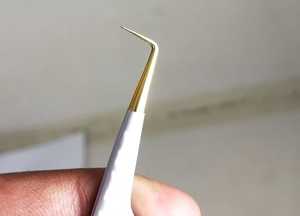 แหนบคีบขนตาปลอมจากสเตนเลสสตีลสำหรับต่อขนตาดีไซน์คิตตี้เคลือบกระดาษฉลากตามต้องการ - Product Image 6