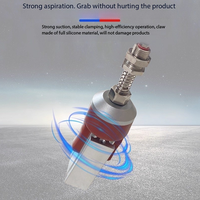 Penjepit Robot Silikon Lunak Fleksibel, Gripper Pneumatik Jari Lunak Dua-jaw, Tiga-jaw, Empat-jaw, Penghisap Vakum, Penjepit Mini