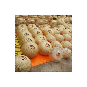 Cestas de Almacenamiento de Bambú de Diseño Clásico de Lujo, Ecológicas, Multifuncionales, Color Personalizado, Hechas a Mano, para Sala de Estar, Entrega Rápida - Product Image 1