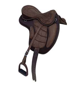 อานสำหรับแข่งม้าหนังแบบตะวันตกสำหรับงานหนักแบบพรีเมี่ยมเบาะนั่งแบบลึกเสริมความสบาย - Product Image 1