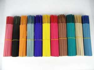 Bâtons d'encens en bois d'agar coloré de qualité supérieure de 9 pouces inde parfumé bon parfum anis étoilé PlugType emballage en vrac religieux - Product Image 4