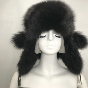 หมวกผ้าพลัฌแบบปรับได้สำหรับทุกเพศหมวกกับดักระเบิดแบบมีที่ปิดหูปรับได้สำหรับนักบินรัสเซียปาร์ตี้กีฬาตกปลา - Product Image 6