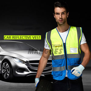 Chaleco de Seguridad Reflectante de Alta Visibilidad ANSI Clase 3 para Mujer, con LED Intermitente, Impermeable, de Color Contrastante, para Ciclismo, Invierno, OEM - Product Image 6