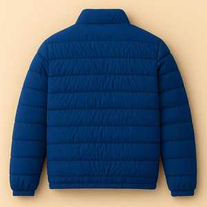 Nouvelle veste matelassée bleue unique, chaude et légère, pour l'hiver, pour hommes et femmes - Product Image 2