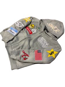 Custom 500 Gsm Heavyweight <b>Zip</b> <b>up</b> Embroidery Design Hoodies Manufacturer Thick Hoodies With Zipper <b>Zip</b> <b>up</b> Hoodies for Unisex - Product Image 2