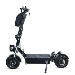 Original 8000W 60V Dual Motor <b>Electric</b> <b>Scooter</b> 13\" Road <b>Tire</b> 62mph Folding for Adults Aluminum Fork Disc Brake - Product Image 1