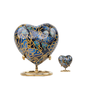 New Design Heart Cremation Urns for Human Ashes Aluminum Keepsake Most Precious <b>Gift</b> for Funeral Suppliers Available Wholesale - Product Image 5