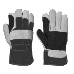 ถุงมือทำงานหนังวัวแท้ XL คุณภาพสูง ทนทาน เสริมความแข็งแรง ป้องกันการเสียดสี สำหรับงานหนัก ป้องกันภัยส่วนบุคคล - Product Image 6