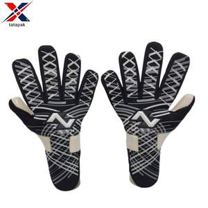 Gants de football professionnels unisexes pour adultes, en cuir, respirants, de haute qualité, logo personnalisé, vente en gros - Product Image 2