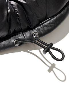 Chaqueta de bombardero de piel auténtica 100% para hombre al por mayor, chaqueta bomber de lona de algodón estilo motorista, impermeable, teñido liso de alta calidad - Product Image 3