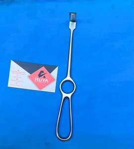 เครื่องมือผ่าตัดพลาสติกทางการแพทย์เครื่องมือผ่าตัดทางทันตกรรมทันตกรรมแบบ Kocher langenbeck retractor tissue ขนาด35X11มม. 21.5ซม. CE ISO - Product Image 2