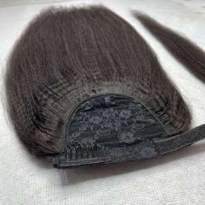 CDYHAIRVN Premium Vietnamese Virgin Human Hair Wrap Around Ponytail Extensions Loose Deep Wave Custom Texture 100g - Product Image 5