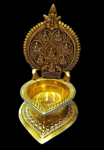 Diya ทองเหลืองตกแต่ง akhand Diya สำหรับตกแต่งบริษัทผลิตที่ใหญ่ที่สุด - Product Image 4