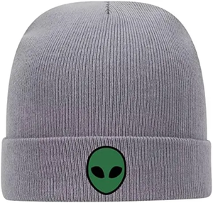 Unisex Winter Wool Hat with Fashionable Embroidery Logo Solid Color Warm Knitted Beanie Customizable for Adults Travel - Product Image 2