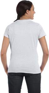 การมองเห็นสูงมาตรฐานลำลองพิมพ์เสื้อยืดสำหรับผู้หญิง - Product Image 6