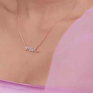 Collier Maa en or rose Accessoire à la mode avec un design unique - Product Image 6