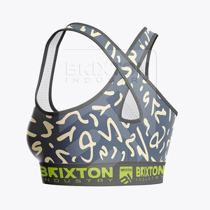 Sujetador deportivo transpirable ligero para mujer Top deportivo de moda para entrenamiento Venta en línea Esencial - Product Image 4