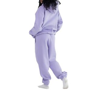 Ensemble survêtement homme 2 pièces en molleton 100 % coton personnalisé 2026 – Hoodie oversize et pantalon de jogging ample – Collection Hiver Haute Qualité - Product Image 2