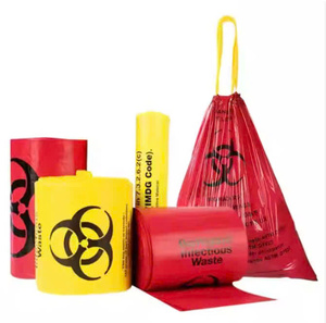 Sac à ordures ménagères Doublure de poubelle Sacs à ordures Déchets Sac à ordures en plastique en rouleaux - Product Image 1