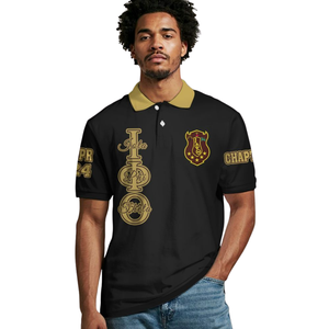 Polo pour homme Iota Phi Theta 1963, broderie, fraternité grecque, coton premium, Ivy League, universitaire - Product Image 4