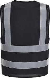 Chaleco DE SEGURIDAD reflectante ligero OEM para construcción y eventos uniforme del personal de guardia - Product Image 3