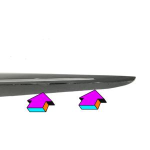 Moulure de porte avant droite Renault Clio Série IV 801865598R (12>19) - Product Image 3