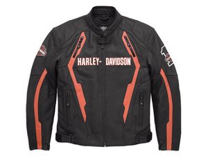 CHAQUETA CUERO HARLEY DAVIDSON ENTHUSIAST - Product Image 1