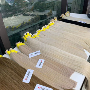 Extensiones de cabello a granel Producto de Venta caliente 2024 Color marrón Toda la longitud 100% Virgen vietnamita Sedoso y suave - Product Image 1