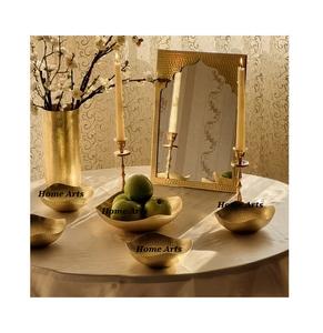 Frutero de Diseño Fantástico, Hecho a Mano en Hierro Martillado, Color Dorado, con la Mejor Calidad, por Home Arts - Product Image 1