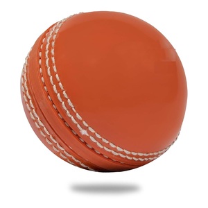 Professionnel extérieur Cricket balle dure point à la main sport couleur rouge balle haute qualité en cuir Cricket Hardball balles de Cricket - Product Image 3