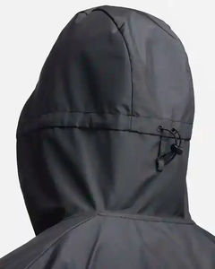 Men's High Quality Coated Winter Windbreaker <b>Racer</b> <b>Jacket</b> with Zipper Closure Waterproof Polyester Front Logo Streetwear - Product Image 4