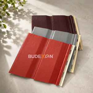 Revêtement mural en <span class=keywords><strong>PVC</strong></span> à prix abordable, panneau anti-décoloration, bardage extérieur en vinyle <span class=keywords><strong>PVC</strong></span> à joint hollandais pour projet de rénovation de maison côtière - Product Image 5