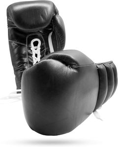 Gants de boxe professionnels en PU avec sangle de poignet auto-agrippante, unisexe, équipement d'entraînement personnalisable - Product Image 2