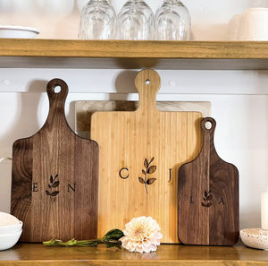 Tabla de cortar de madera de bambú grande para cocina personalizada Tabla de cortar de madera de bambú orgánico - Product Image 4