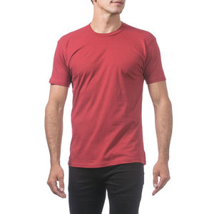 เสื้อยืดคอกลมแขนสั้นผ้าฝ้ายเฮฟวี่เวทสำหรับผู้ชาย PRO CLUB - Product Image 4