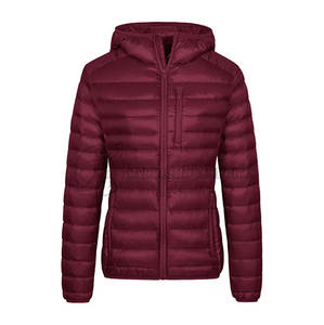 Wholesale Best Quality Breathable Finished Hooded Women Puffer Winter Outdoor Waterproof Windproof <b>Jackets</b> - Product Image 3