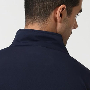 Chaquetas de gimnasio para deportes de invierno para hombre con logotipo frontal con cremallera, transpirables y ecológicas, personalizables para correr y hacer ejercicio - Product Image 4