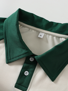 T-shirt respirant à col à revers Polos personnalisés avec logo T-shirt vierge Polos - Product Image 4